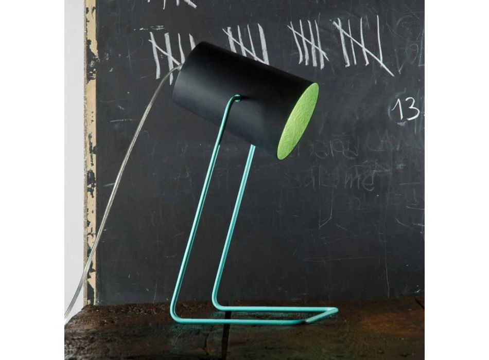 Lampe de table moderne In-es.artdesign effet tableau noir Paint T Viadurini