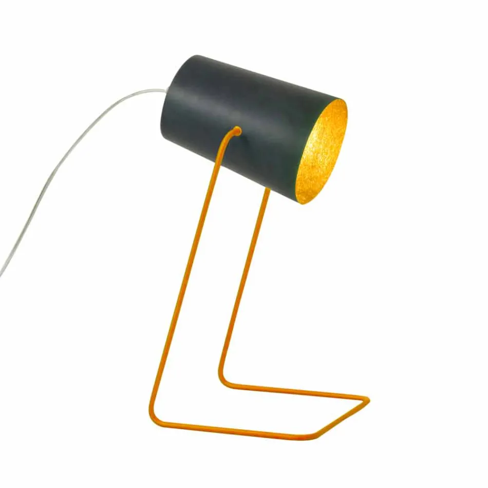 Lampe de table moderne In-es.artdesign effet tableau noir Paint T Viadurini