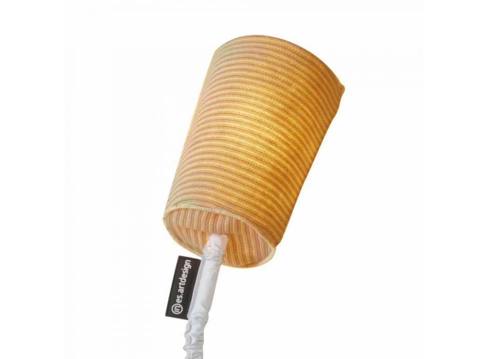 Lampe de table moderne In-es.artdesign Paint T Stripe en laine Viadurini
