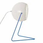 Lampe de table moderne In-es.artdesign Coton à la main T1 texture Viadurini