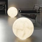 Lampe de table sphérique moderne In-es.artdesign Floor Moon nébulite Viadurini