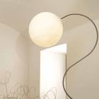Lampadaire moderne blanc nébulite In-es.artdesign Luna H210cm Viadurini