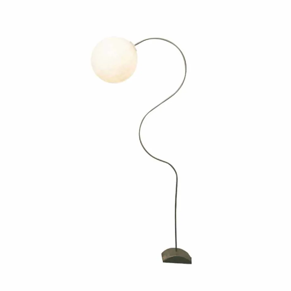 Lampadaire moderne blanc nébulite In-es.artdesign Luna H210cm Viadurini