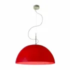 Lampe moderne In-es.artdesign Mezza Luna Suspendu nébulite Viadurini