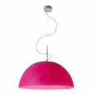 Lampe moderne In-es.artdesign Mezza Luna Suspendu nébulite Viadurini