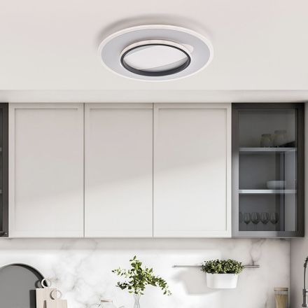 Lampe moderne en verre et métal fabriquée en Italie, idéale pour toutes les pièces - Pavo Viadurini