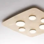 Lampe moderne en verre et métal pour une décoration intérieure élégante – Kepler Viadurini