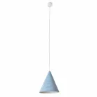 Lampe à suspension moderne In-es.artdesign Jazz Stripe en laine colorée Viadurini