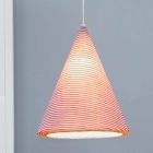 Lampe à suspension moderne In-es.artdesign Jazz Stripe en laine colorée Viadurini