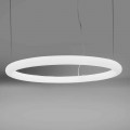 Suspension LED ronde en polyéthylène Made in Italy - Slide Giotto