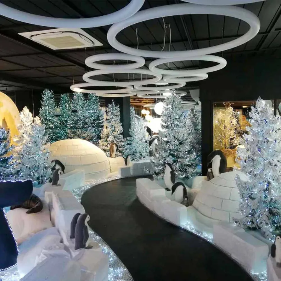 Lampe à suspension ronde moderne en polyéthylène Made in Italy - Slide Giotto Viadurini