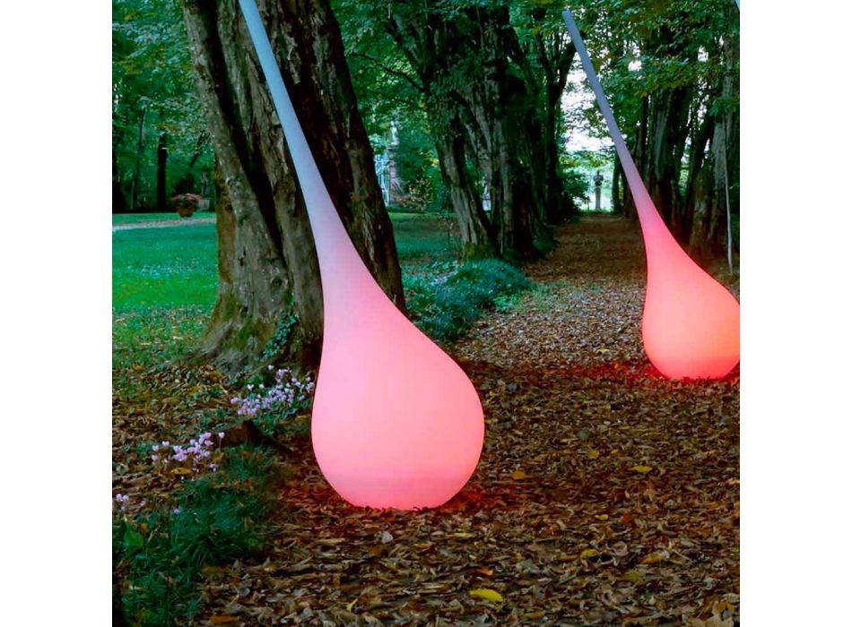 Lampadaire RVB Vase de Décoration avec Design Plastique - Ampoule - Myyour Viadurini