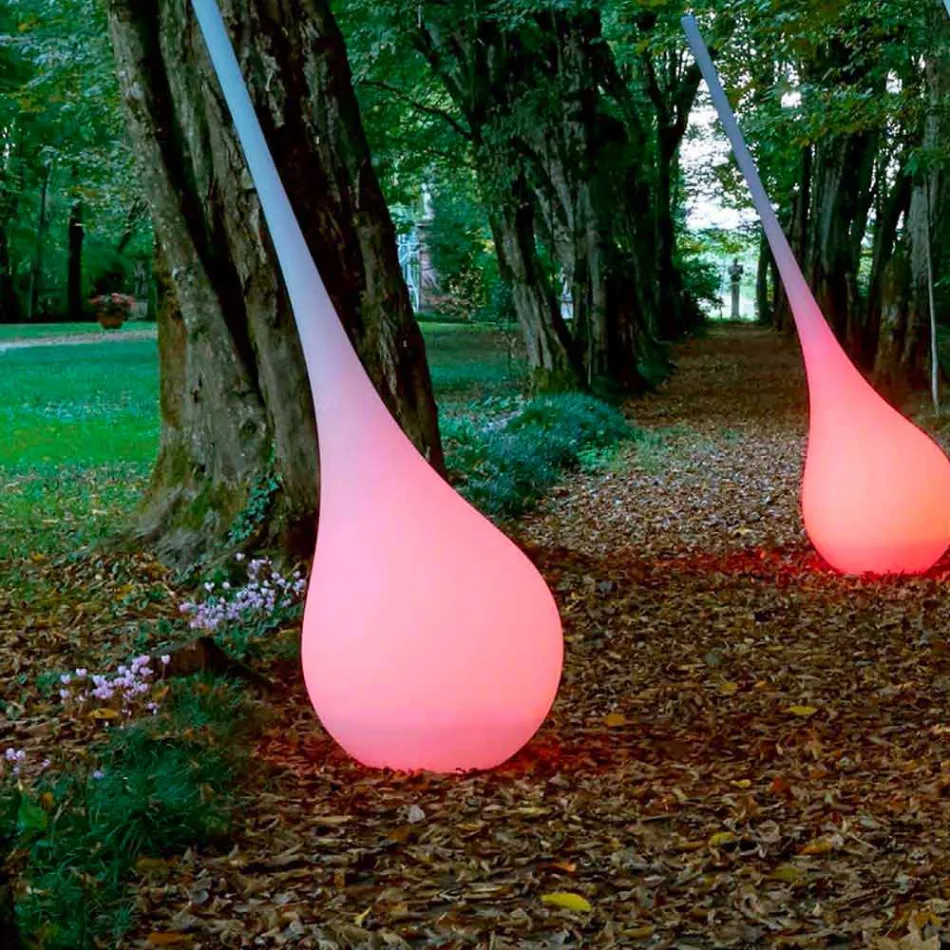 Lampadaire RVB Vase de Décoration avec Design Plastique - Ampoule - Myyour Viadurini