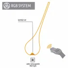 Lampadaire RVB Vase de Décoration avec Design Plastique - Ampoule - Myyour Viadurini