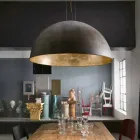 Pendentif rustique lampe Ø80 cm Galileo Il Fanale Viadurini