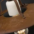 artisanat et descendre en céramique de la lampe et le métal Kristen Ferroluce Viadurini