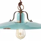 lampe métal pays loquet et Evelyn poterie artisanale Viadurini