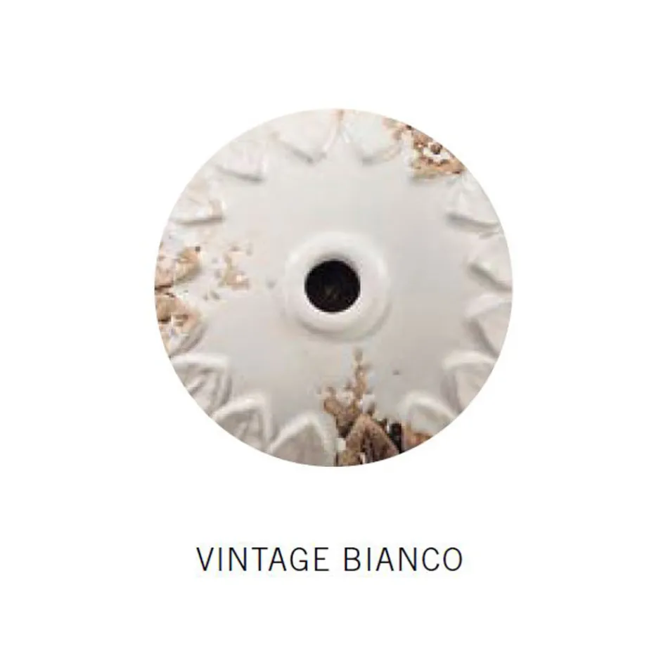 Suspension Artisanale et Industrielle en Céramique et Fer - Industriel Viadurini