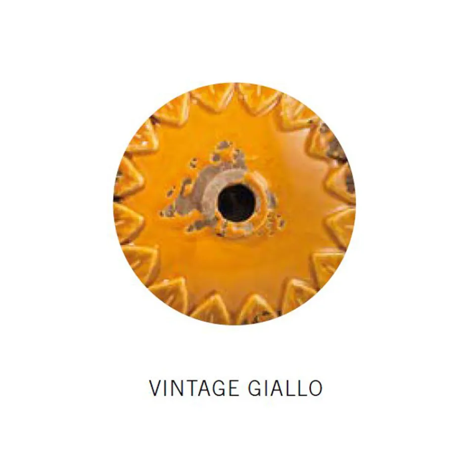 Suspension Artisanale et Industrielle en Céramique et Fer - Industriel Viadurini