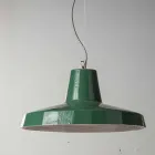 Suspension 42 cm en laiton et majoliques toscanes Rossi - Toscane Viadurini