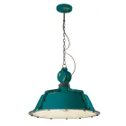 Suspension artisanale industrielle en fer et céramique - Industriel Viadurini