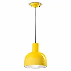 Lampe à Suspension Style Rétro en Céramique Made in Italy - Ferroluce Caxixi Viadurini