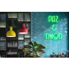 Lampe à Suspension Style Rétro en Céramique Made in Italy - Ferroluce Caxixi Viadurini