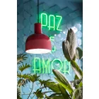 Lampe à Suspension Style Rétro en Céramique Made in Italy - Ferroluce Caxixi Viadurini