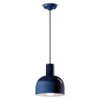 Lampe à Suspension Style Rétro en Céramique Made in Italy - Ferroluce Caxixi Viadurini