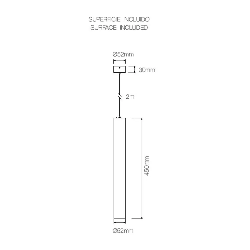 Lampe à Suspension Décorative en Aluminium Blanc ou Noir, 2 Pièces - Rebolla Viadurini