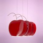 Lampe suspendue en cerisier - Fruits Aldo Bernardi Viadurini