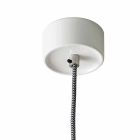 Lampe à suspension en céramique et aluminium moderne fabriqué en Italie, Asie Viadurini