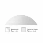 Lampe suspendue en métal avec abat-jour en filet ou en lin Made in Italy - Jump Viadurini