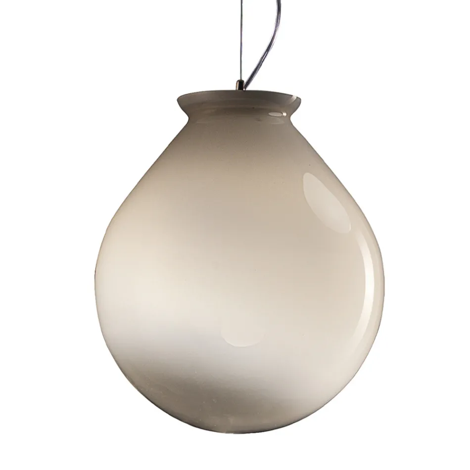 Lampe Suspendue en Verre Vénitien Soufflé à la Main - Ballon Viadurini