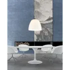 Lampe suspendue en verre vénitien soufflé à la main - Flora Viadurini