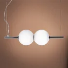 Lampe à Suspension en Verre Vénitien Soufflé à la Main - Jupiter Viadurini