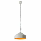 Lampe suspension contemporaine In-es.artdesign Cyrcus Painted cement Viadurini