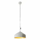 Lampe suspension contemporaine In-es.artdesign Cyrcus Painted cement Viadurini