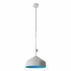 Lampe suspension contemporaine In-es.artdesign Cyrcus Painted cement Viadurini