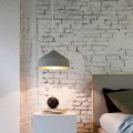 Lampe suspension contemporaine In-es.artdesign Cyrcus Painted cement
