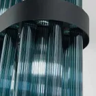 Lampe à Suspension Moderne en Verre Soufflé de Luxe Made in Italy - Maesta Viadurini