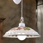 Lampe suspendue haut et bas en céramique faite à la main avec Passanastri - Naples Viadurini