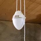 Lampe suspendue haut et bas en céramique faite à la main avec Passanastri - Naples Viadurini