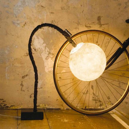 Lampadaire flexible In-es.artdesign Micro Luna nébulite Viadurini