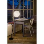 Lampadaire flexible In-es.artdesign Micro Luna nébulite Viadurini