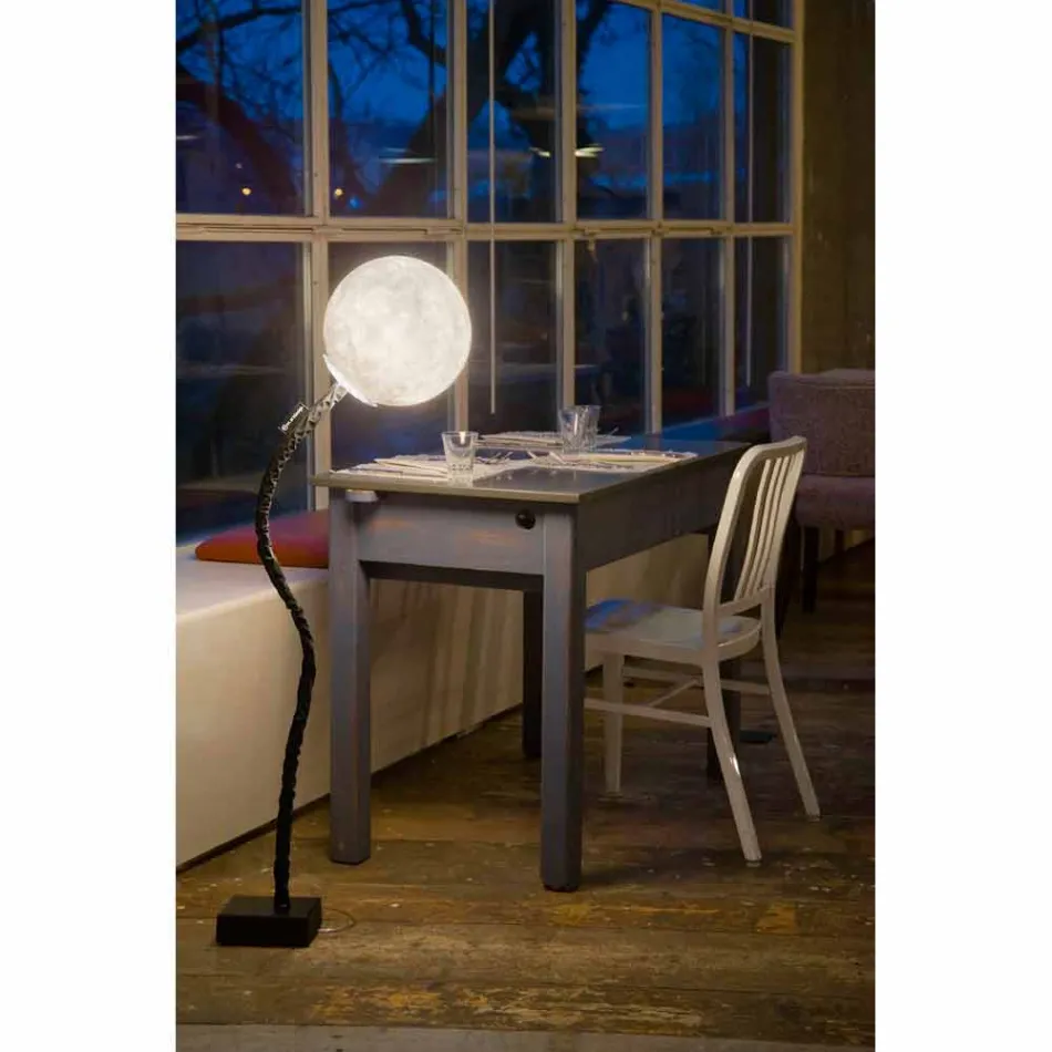 Lampadaire flexible In-es.artdesign Micro Luna nébulite Viadurini