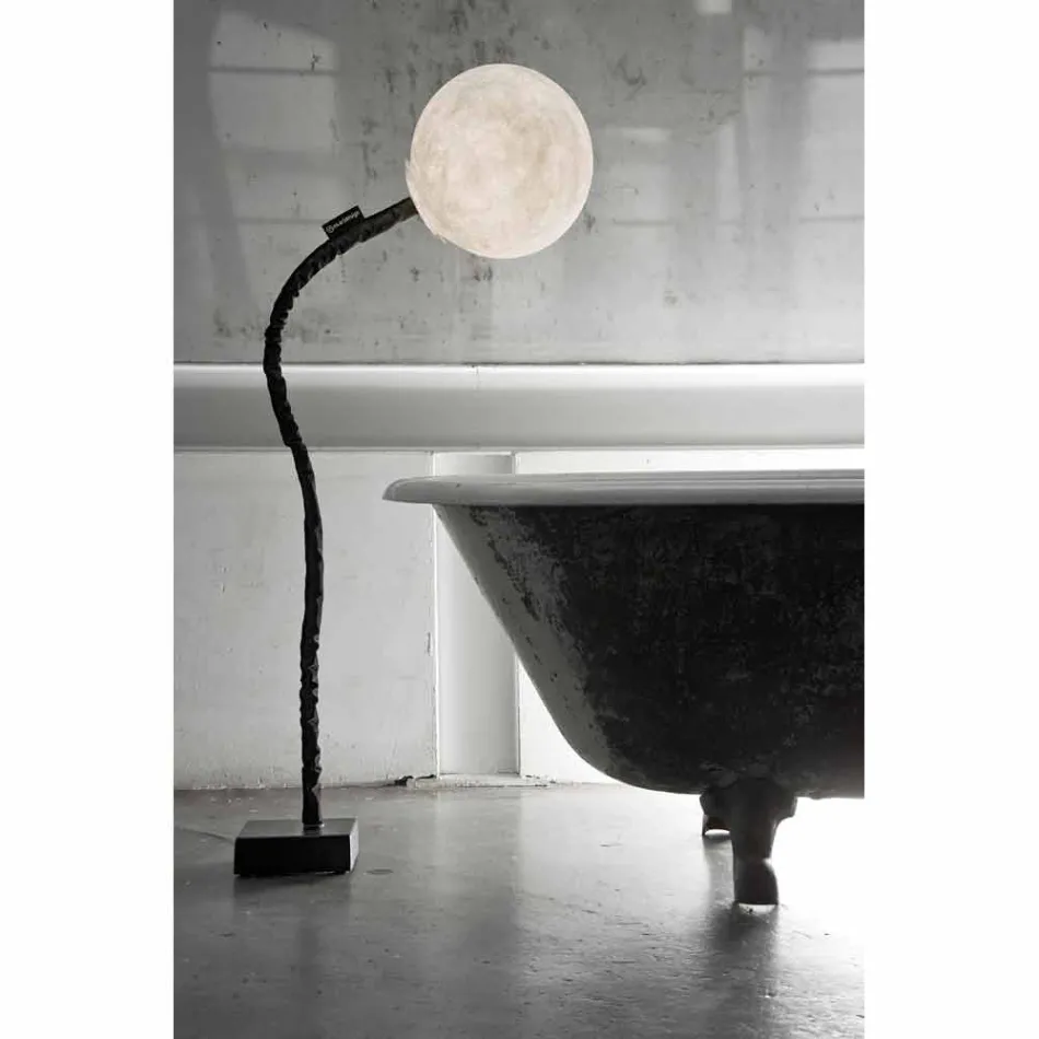 Lampadaire flexible In-es.artdesign Micro Luna nébulite Viadurini
