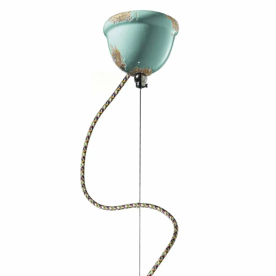 lampe suspension main rétro style Ferroluce Viadurini