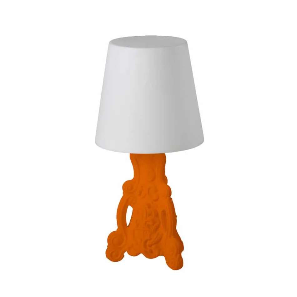 Lampe de table colorée Slide Lady of Love au design moderne made in Italy Viadurini