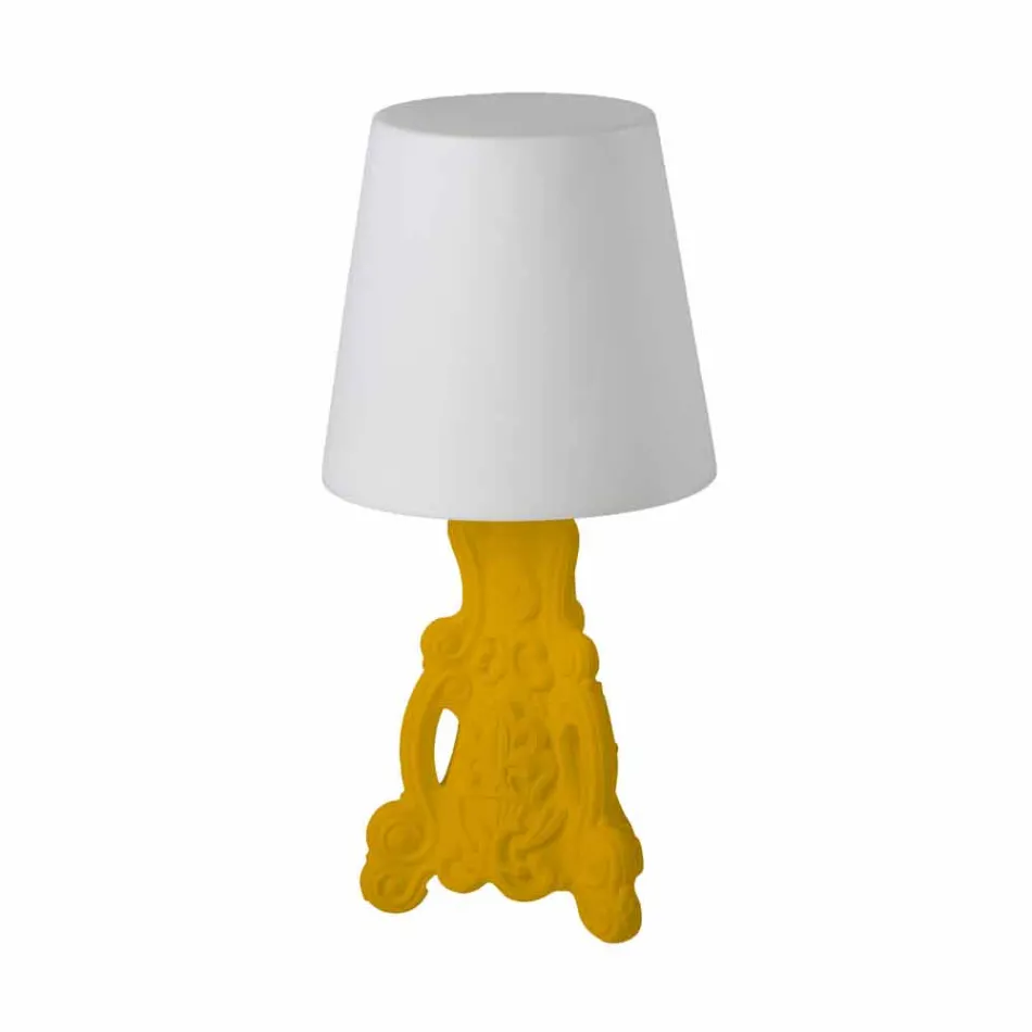 Lampe de table colorée Slide Lady of Love au design moderne made in Italy Viadurini